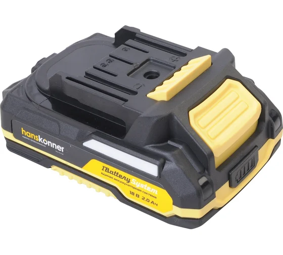 Аккумулятор Hanskonner 18 В, 1BatterySystem, 2.0 Ач HBP2002 Код товара: 31805517