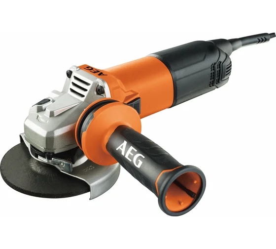 Угловая шлифмашина AEG WS13-125XE 4935451410 Гайка Fixtec позволяет менять диски быстро и без ключа – вы экономите время  Код товара: 15550327