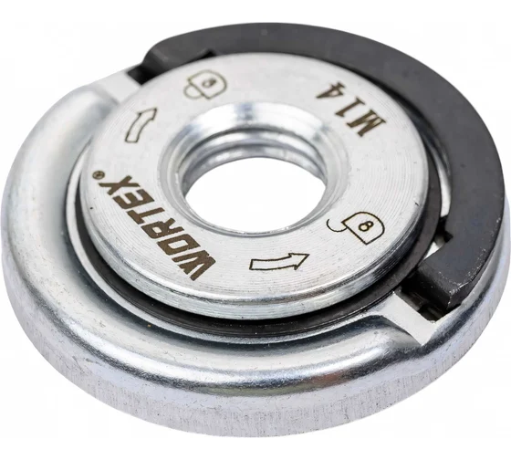 Гайка быстрозажимная для УШМ M14, блистер WORTEX 0323289 Код товара: 32046162
