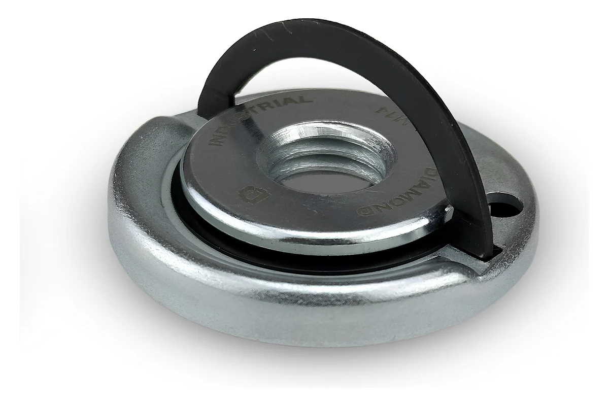Гайка быстрозажимная для УШМ М14, с дужкой Hand FIX Diamond Industrial DIDM14HANDFIX Код товара: 38388894