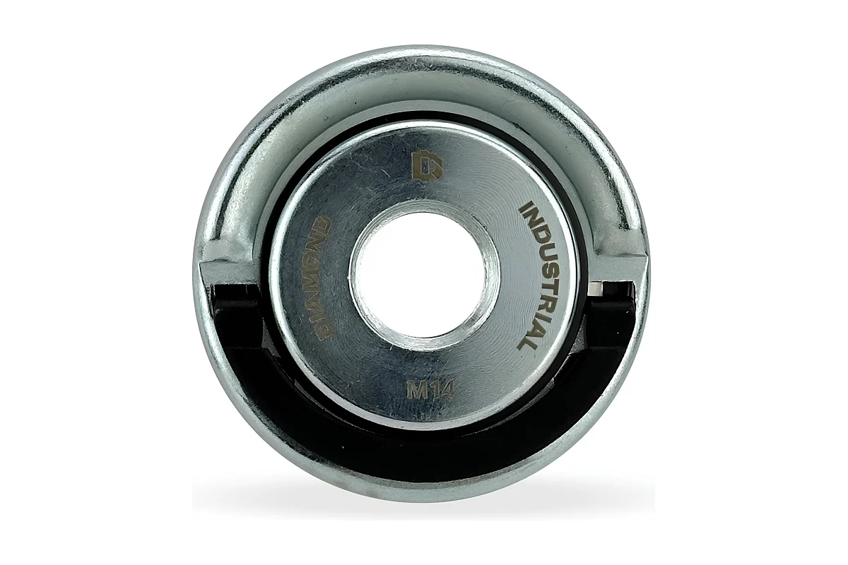 Гайка быстрозажимная для УШМ М14, с дужкой Hand FIX Diamond Industrial DIDM14HANDFIX Код товара: 38388894