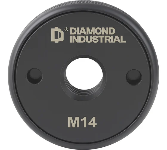 Гайка быстрозажимная для УШМ М14, BLACK Quick FIX Diamond Industrial DIDM14FIXBL Код товара: 38388828