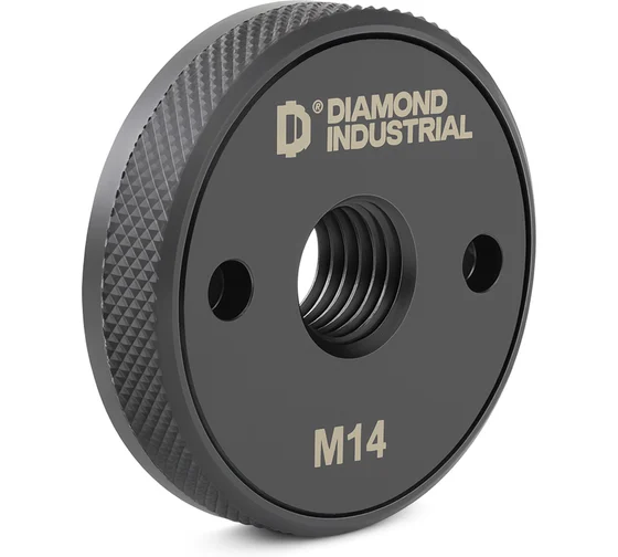 Гайка быстрозажимная для УШМ М14, BLACK Quick FIX Diamond Industrial DIDM14FIXBL Код товара: 38388828